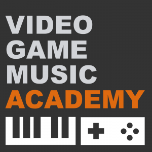 video game music academy logo